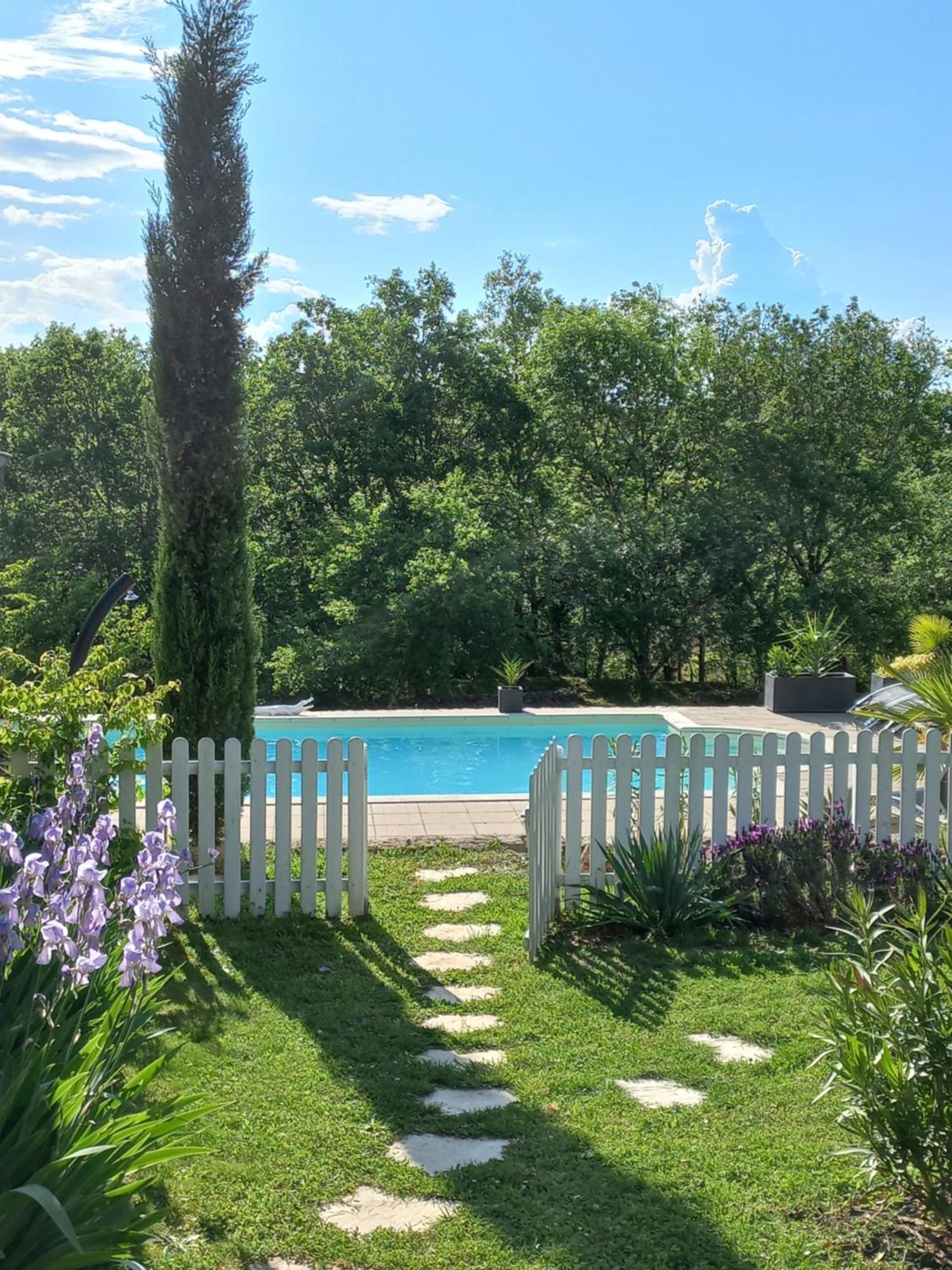 Maison De Campagne Avec Piscine Béduer Εξωτερικό φωτογραφία